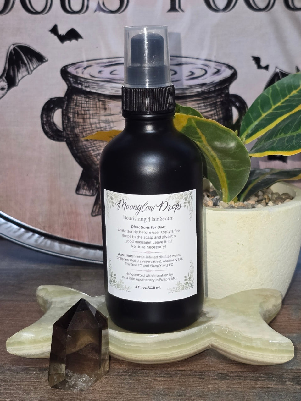 Moonglow Drops: Nourishing Hair Serum