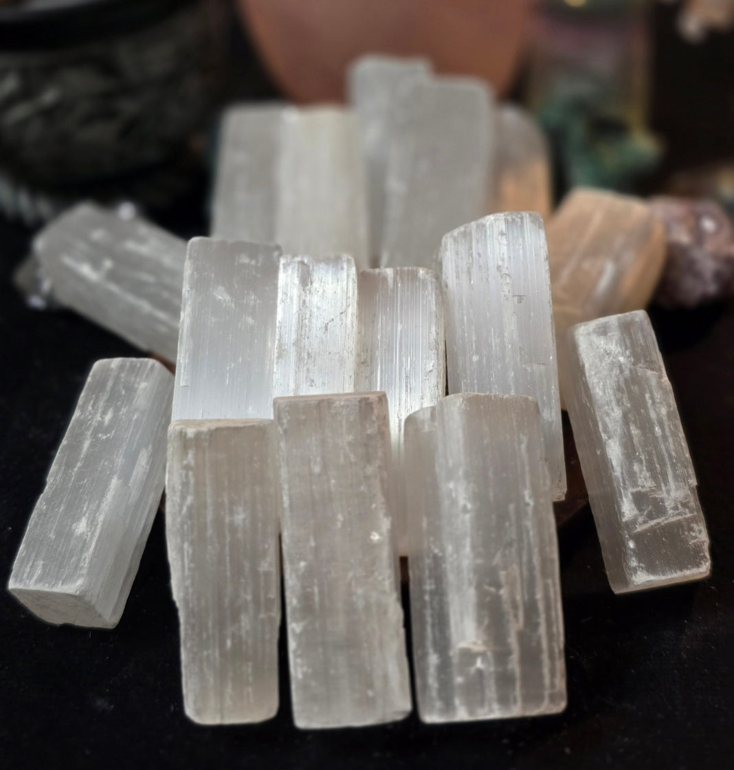 Satin Spar Wands