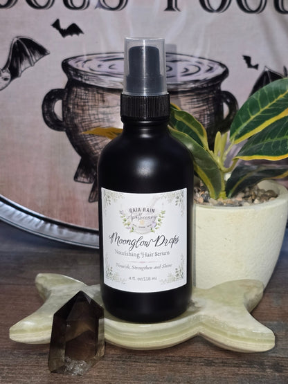 Moonglow Drops: Nourishing Hair Serum