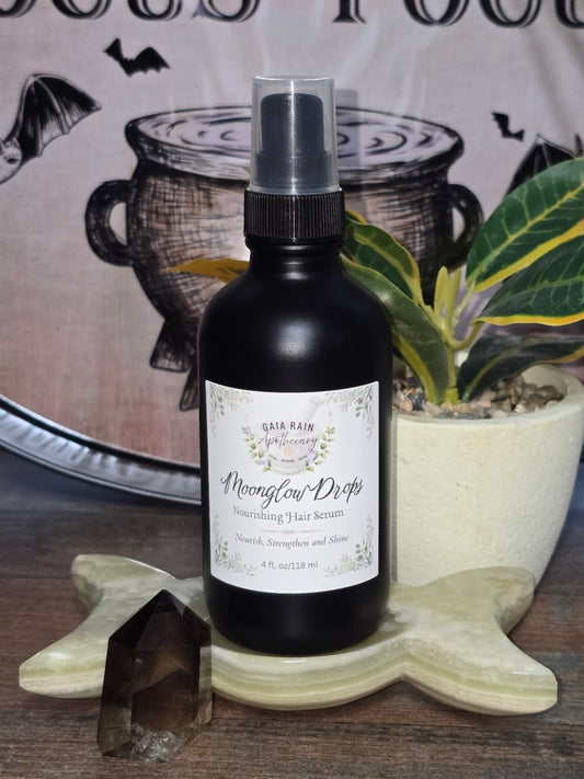 Moonglow Drops: Nourishing Hair Serum